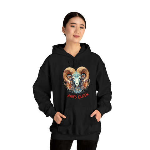 Womens Aries Queen Hoodie   