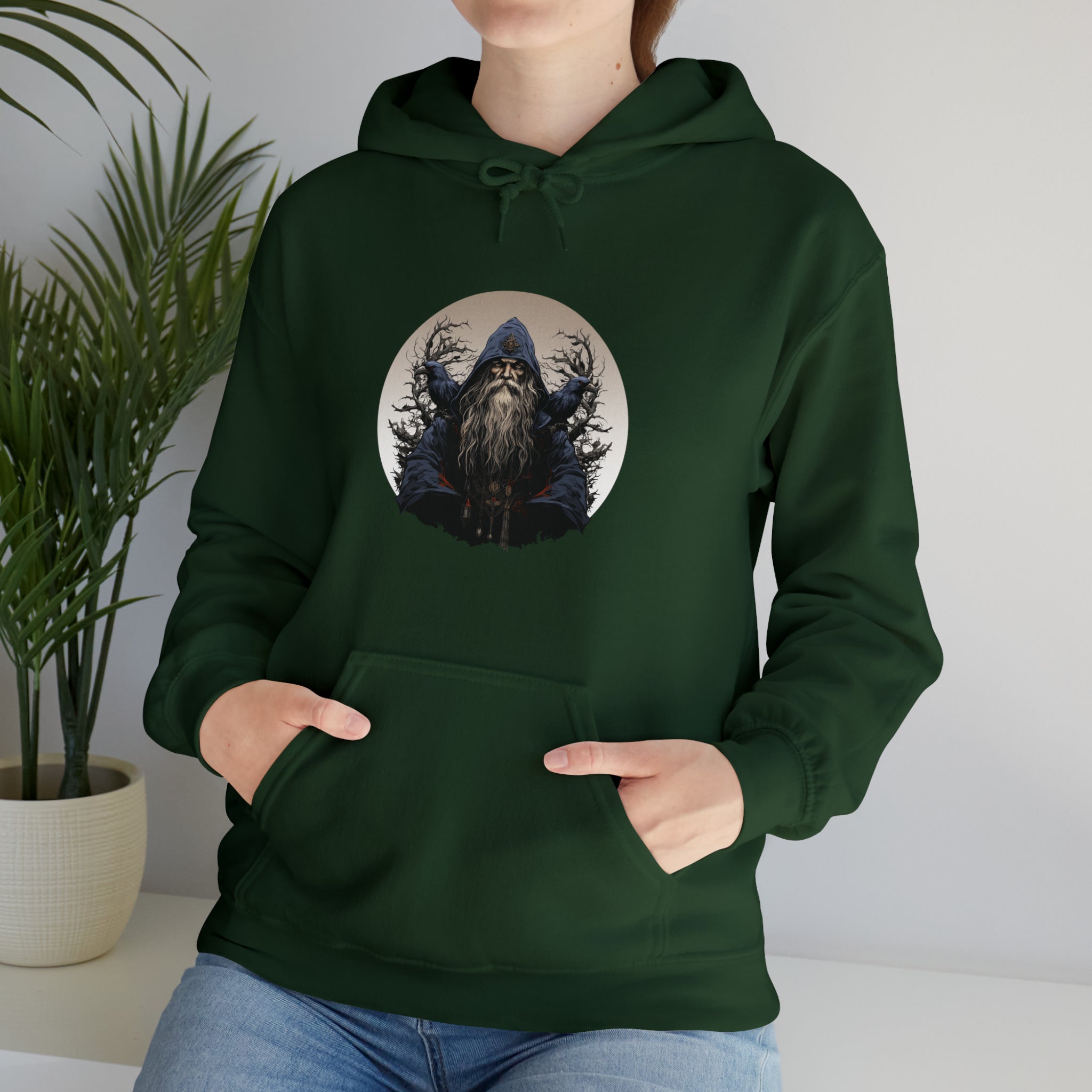 Unisex Odin Ravens Hoodie   