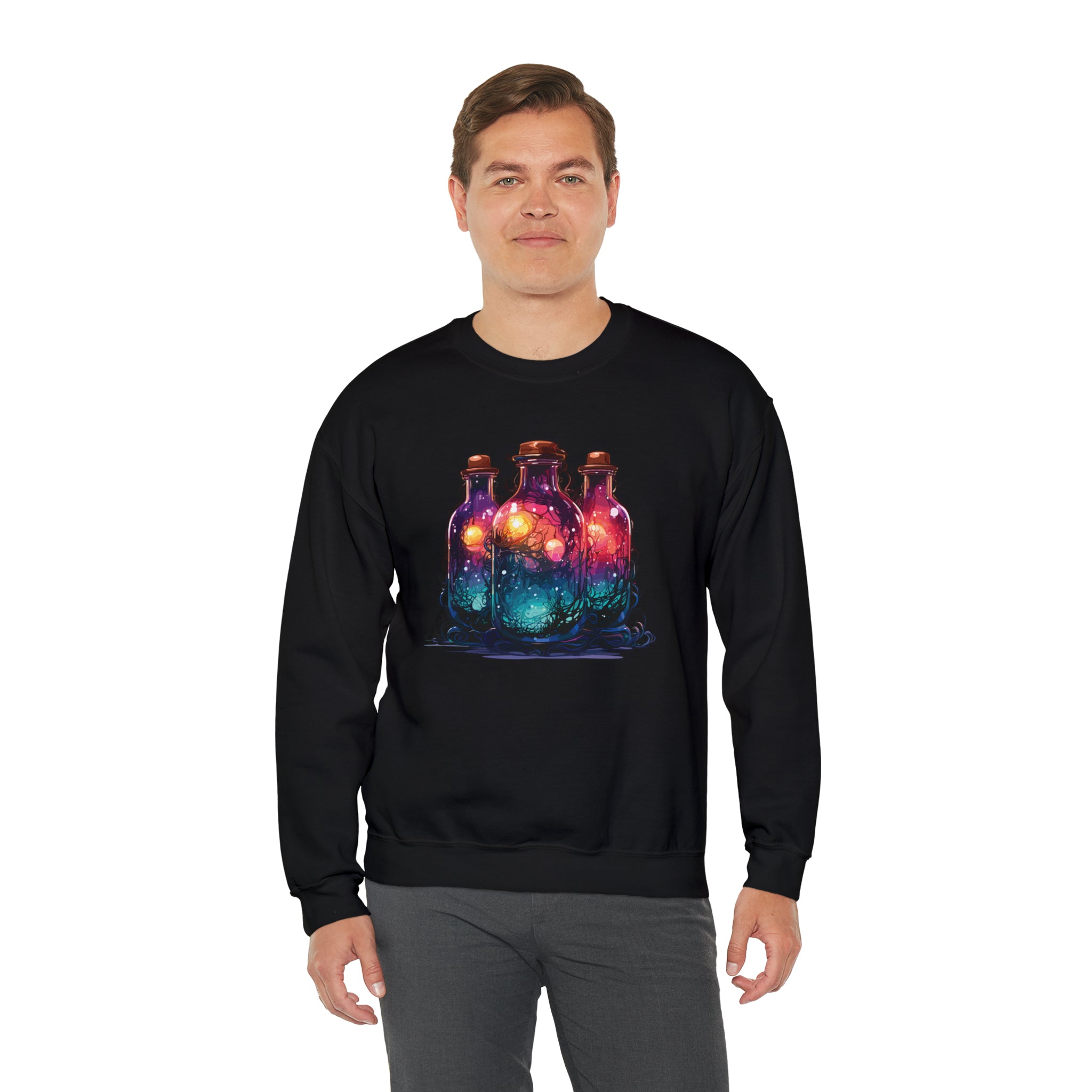 Unisex Dark Magic Bottles Sweatshirt   