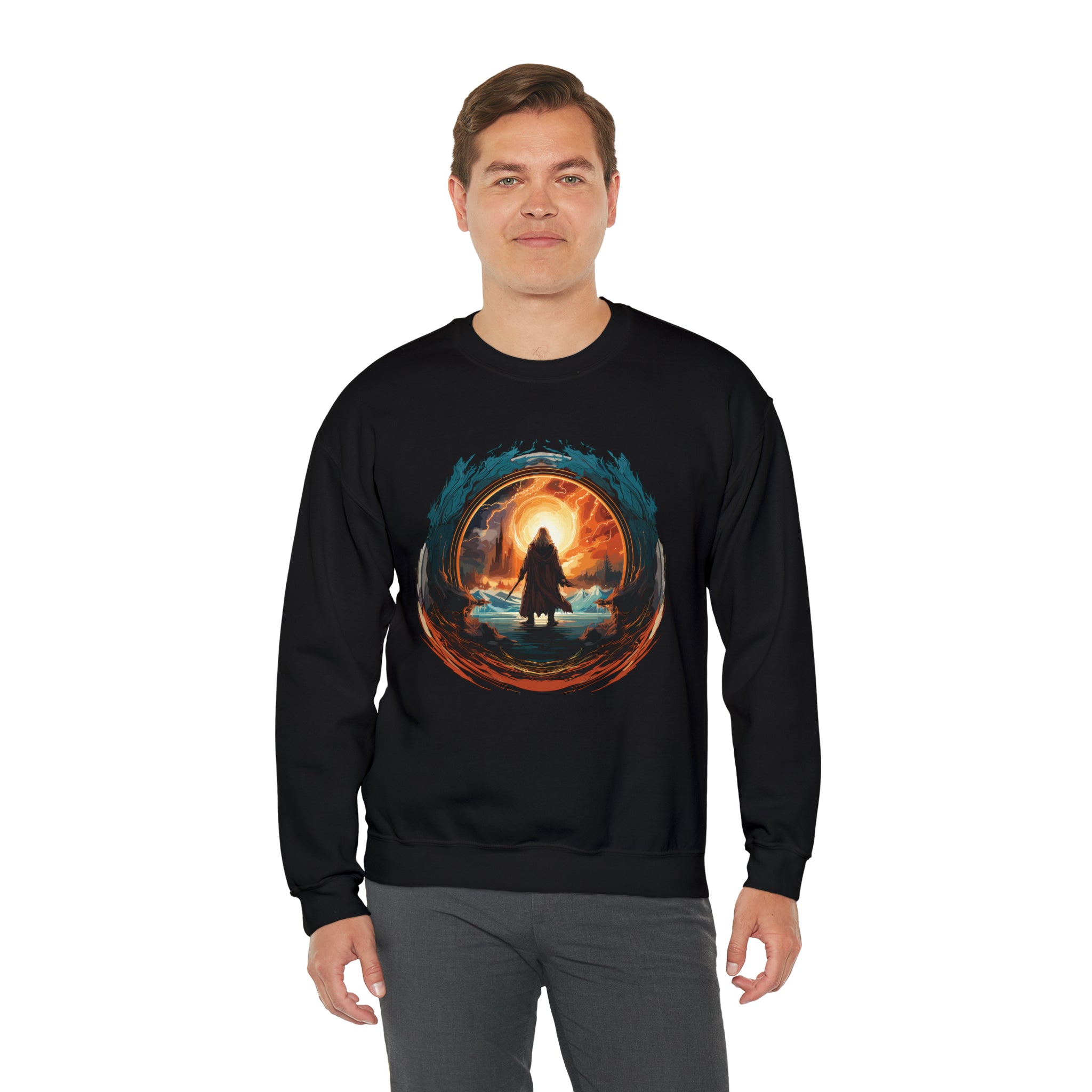 Unisex Wizard Portal Sweatshirt   