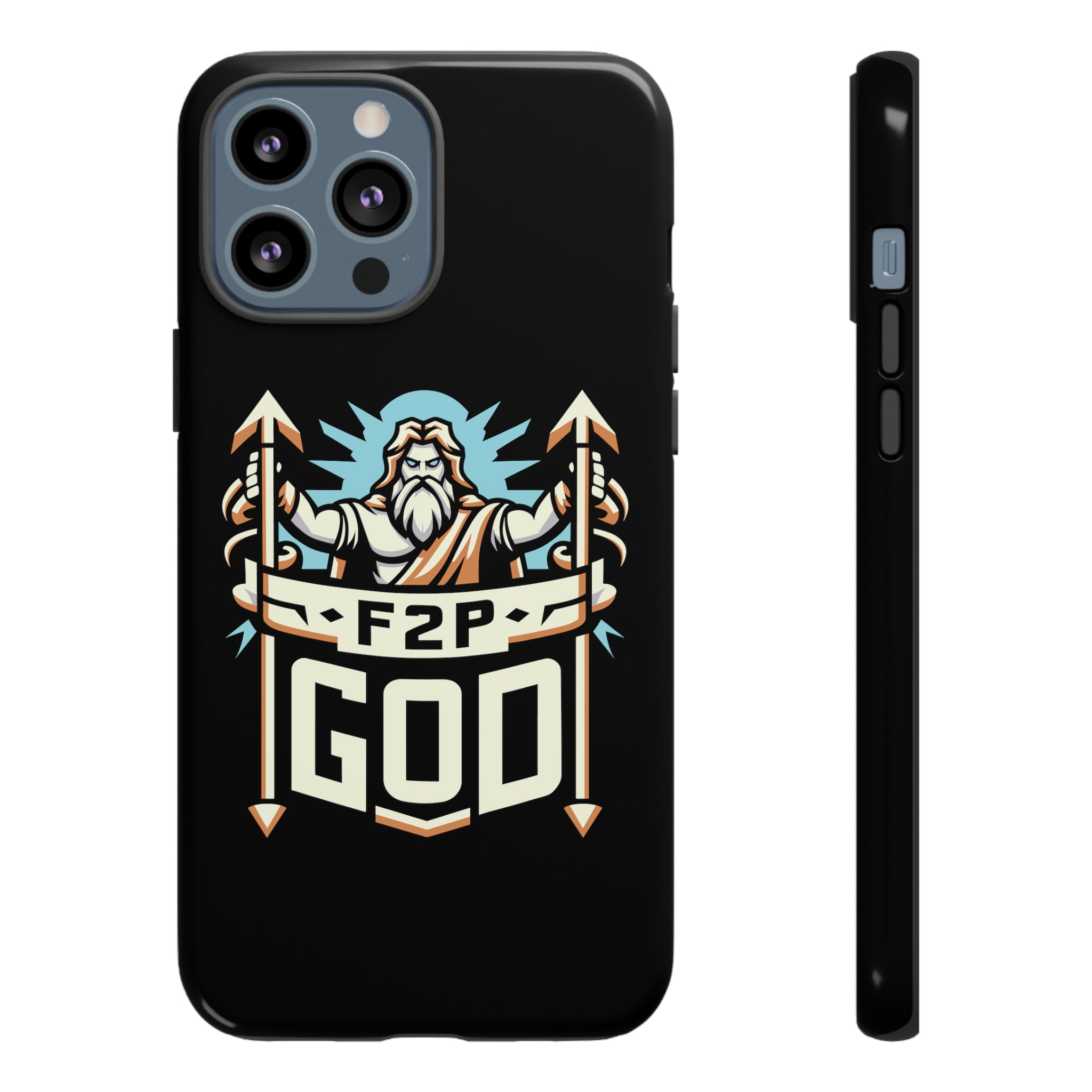 F2P God Phone Case iPhone 13 Pro Max Glossy 