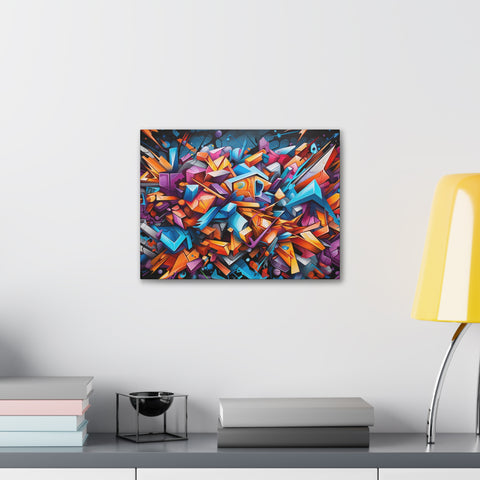 Abstract Graffiti Wall Art   