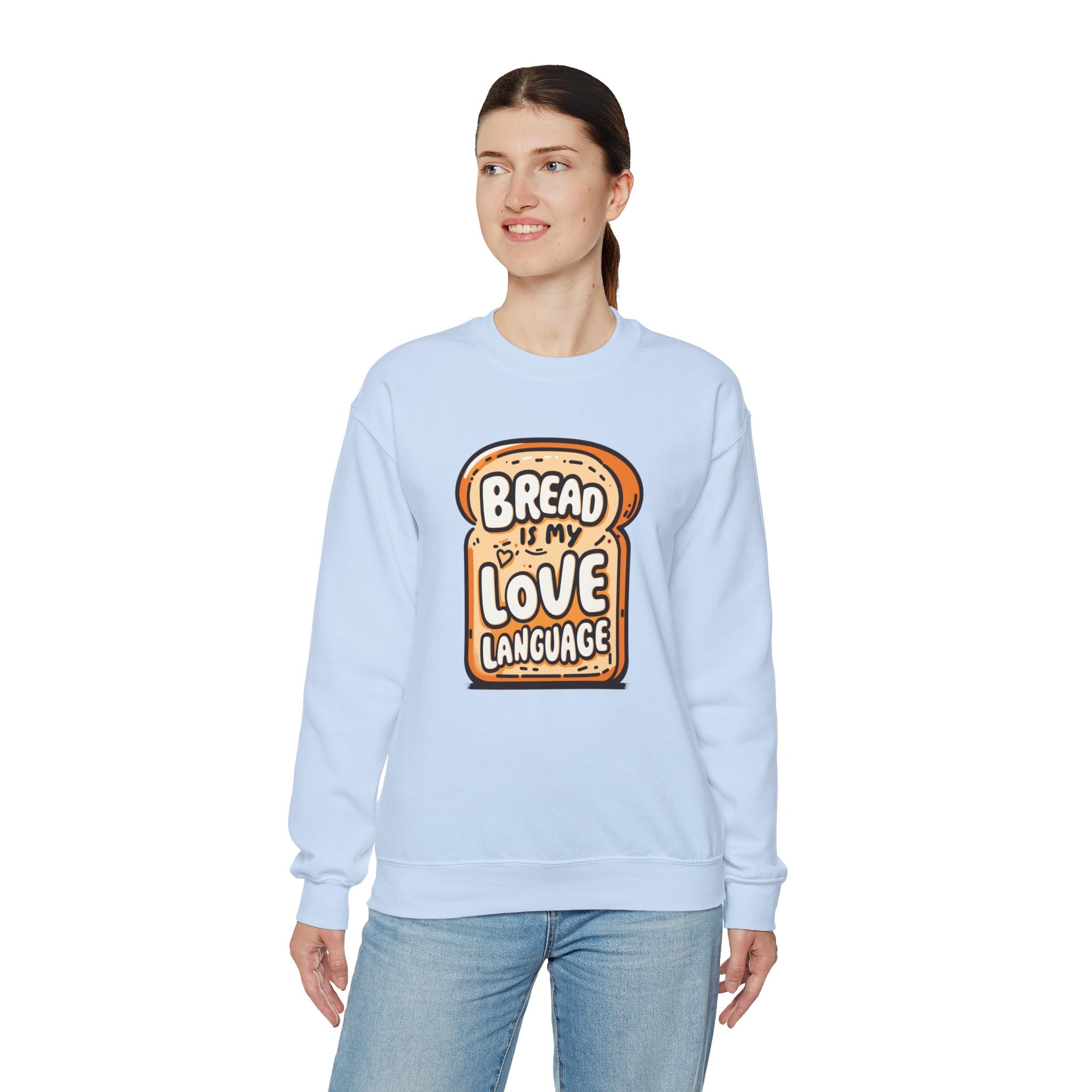 Unisex Bread is My Love Language Sweatshirt   