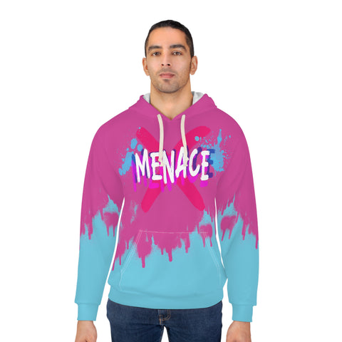 Unisex Menace Gaming Inspired All Over Print Hoodie   