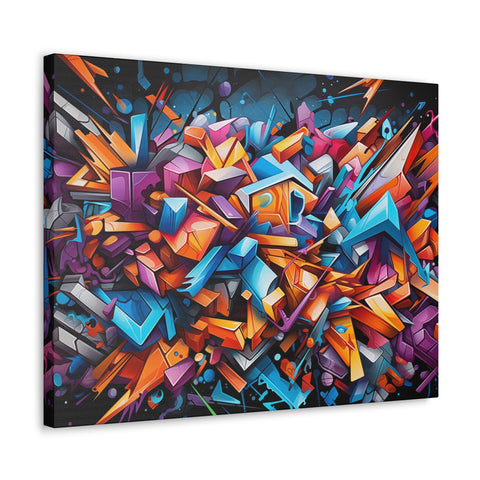 Abstract Graffiti Wall Art   