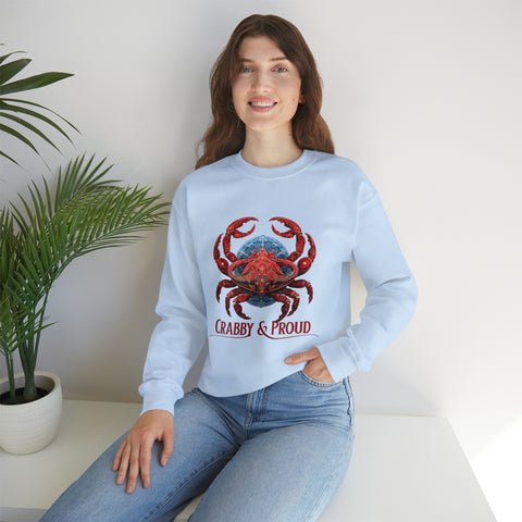 Unisex Cancer Crab Sweatshirt   