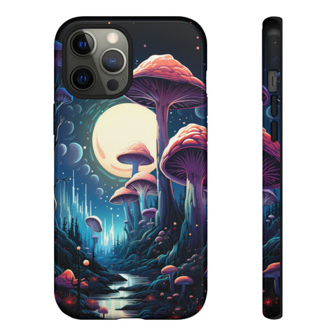 Mushroom Moonlight Phone Case iPhone 12 Pro Max Glossy 