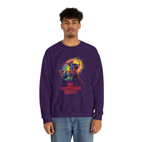 Unisex Big Sagittarius Energy Sweatshirt   