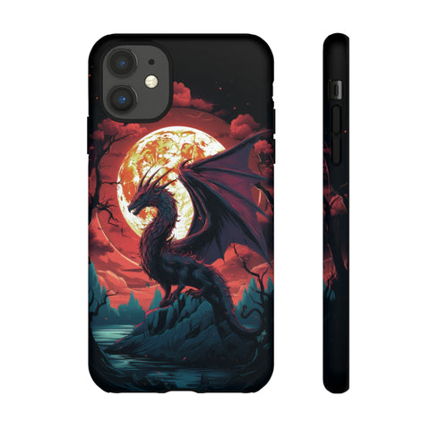 Dragon Fiery Moonlight Phone Case iPhone 11 Matte 