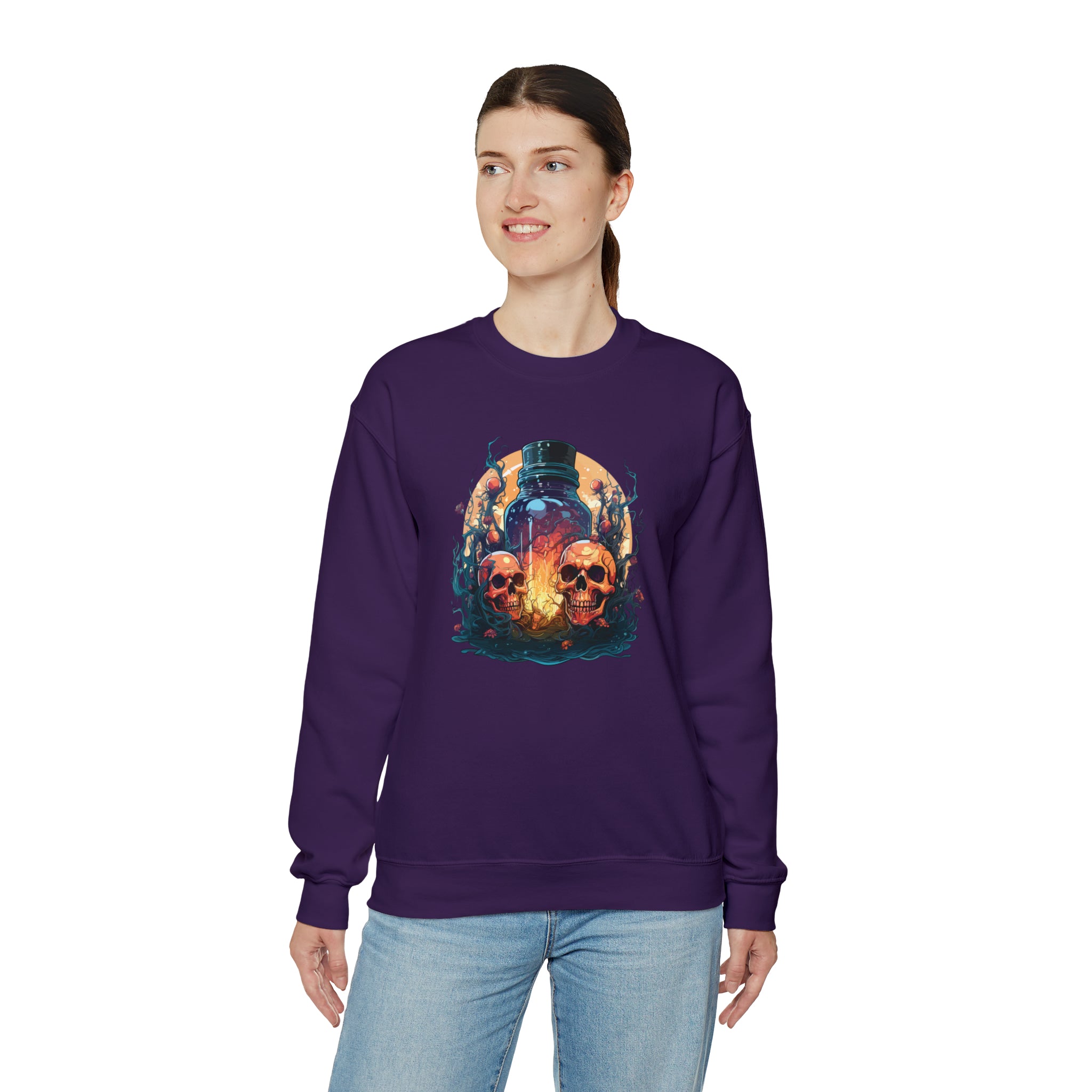 Unisex Magic Potion & Skulls Sweatshirt   