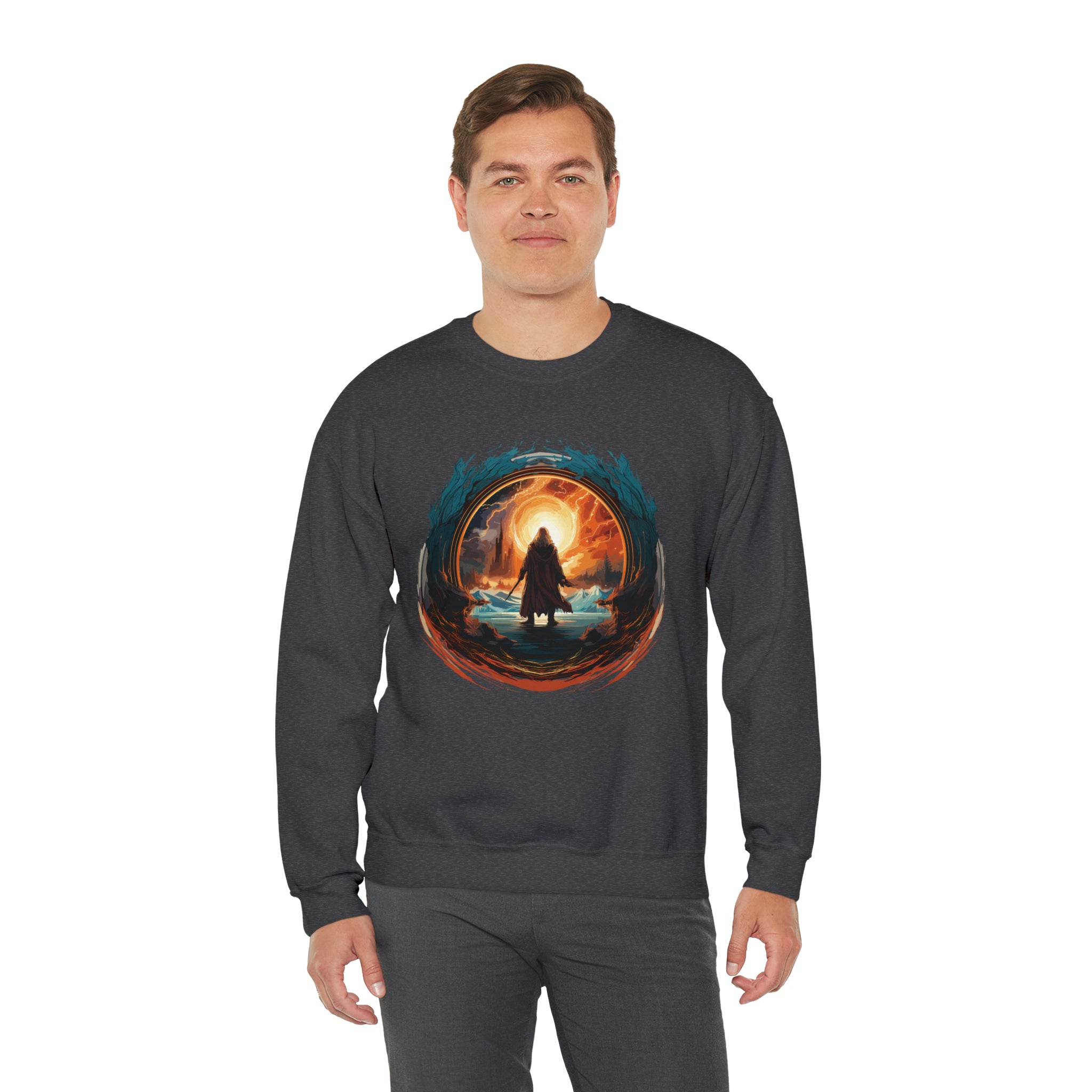 Unisex Wizard Portal Sweatshirt   