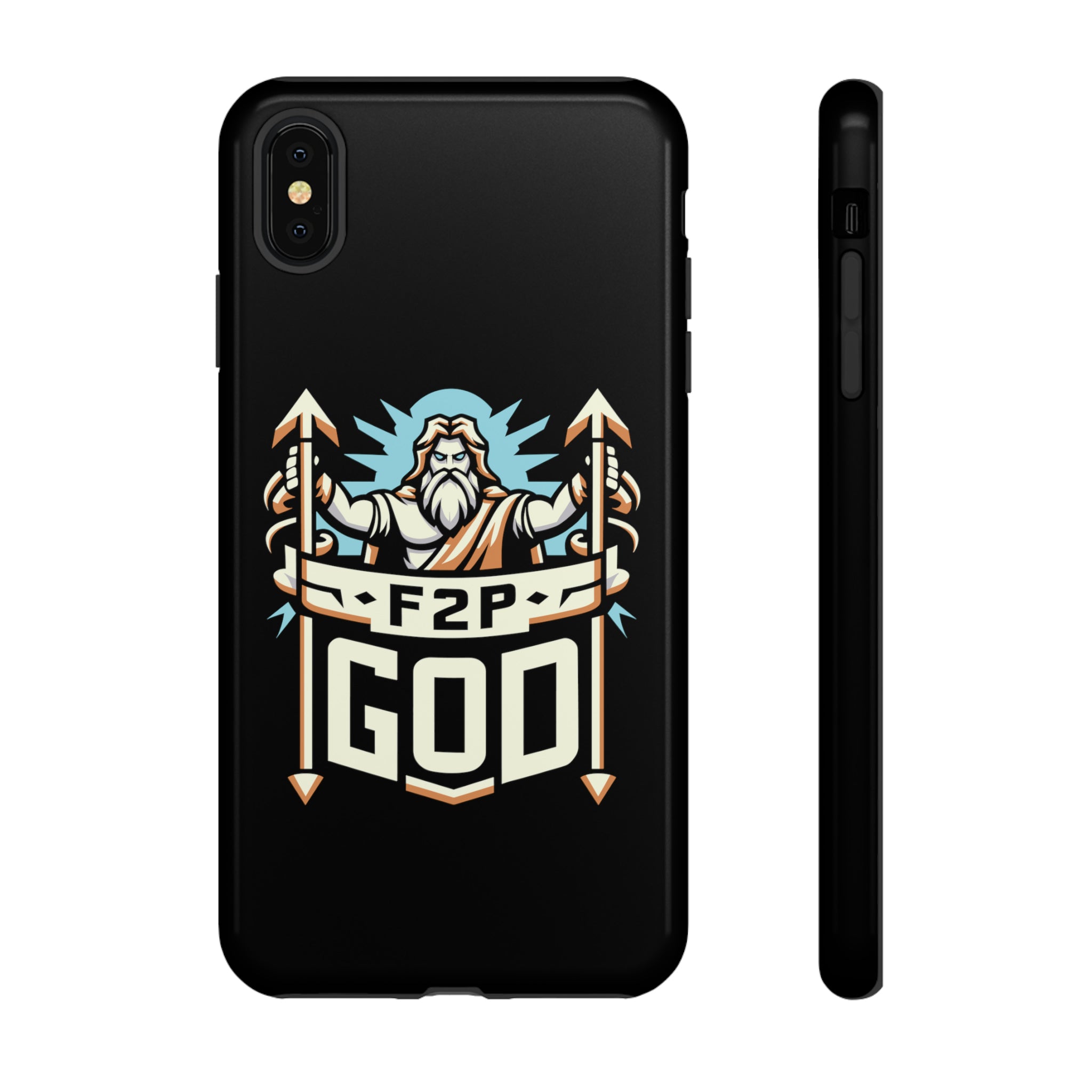 F2P God Phone Case iPhone XS MAX Glossy 