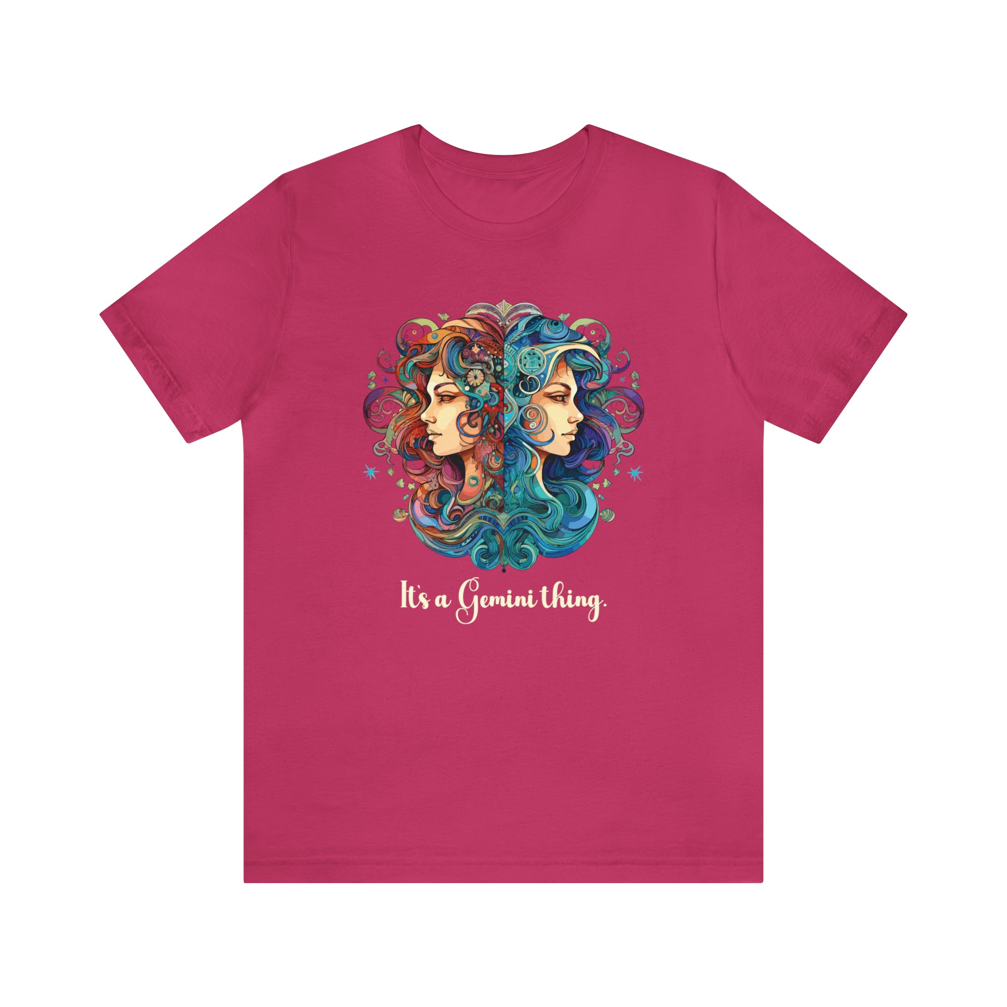 Unisex Its a Gemini Thing T Shirt Berry S 