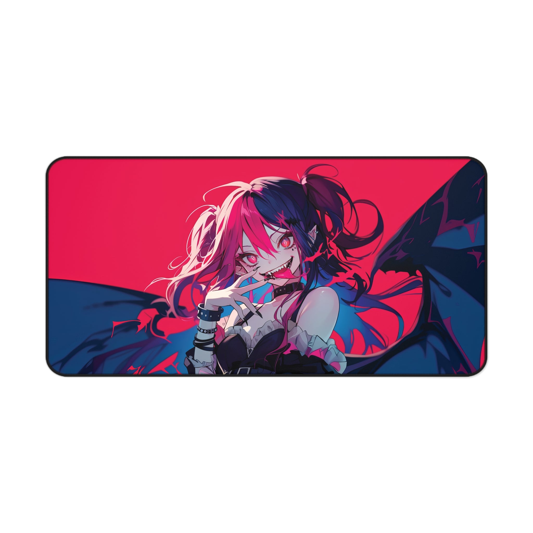 Anime Vampire Woman Desk Mat 15.5" × 31"  