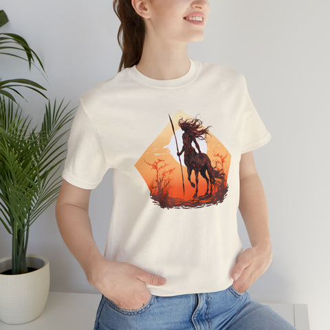 Unisex Centaur Warrior T Shirt   