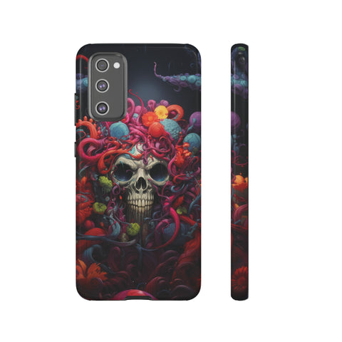 Psychedelic Skull & Tentacles Phone Case Samsung Galaxy S20 FE Glossy 