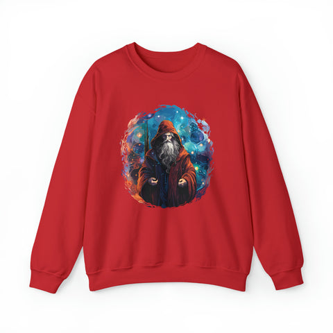 Unisex Galactic Wizard Sweatshirt S Red 