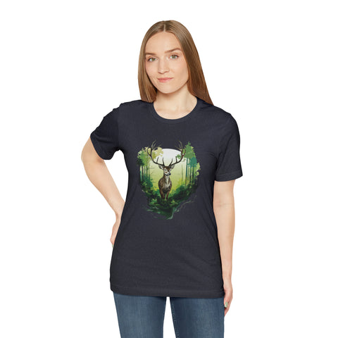 Unisex Forest Deer T Shirt   