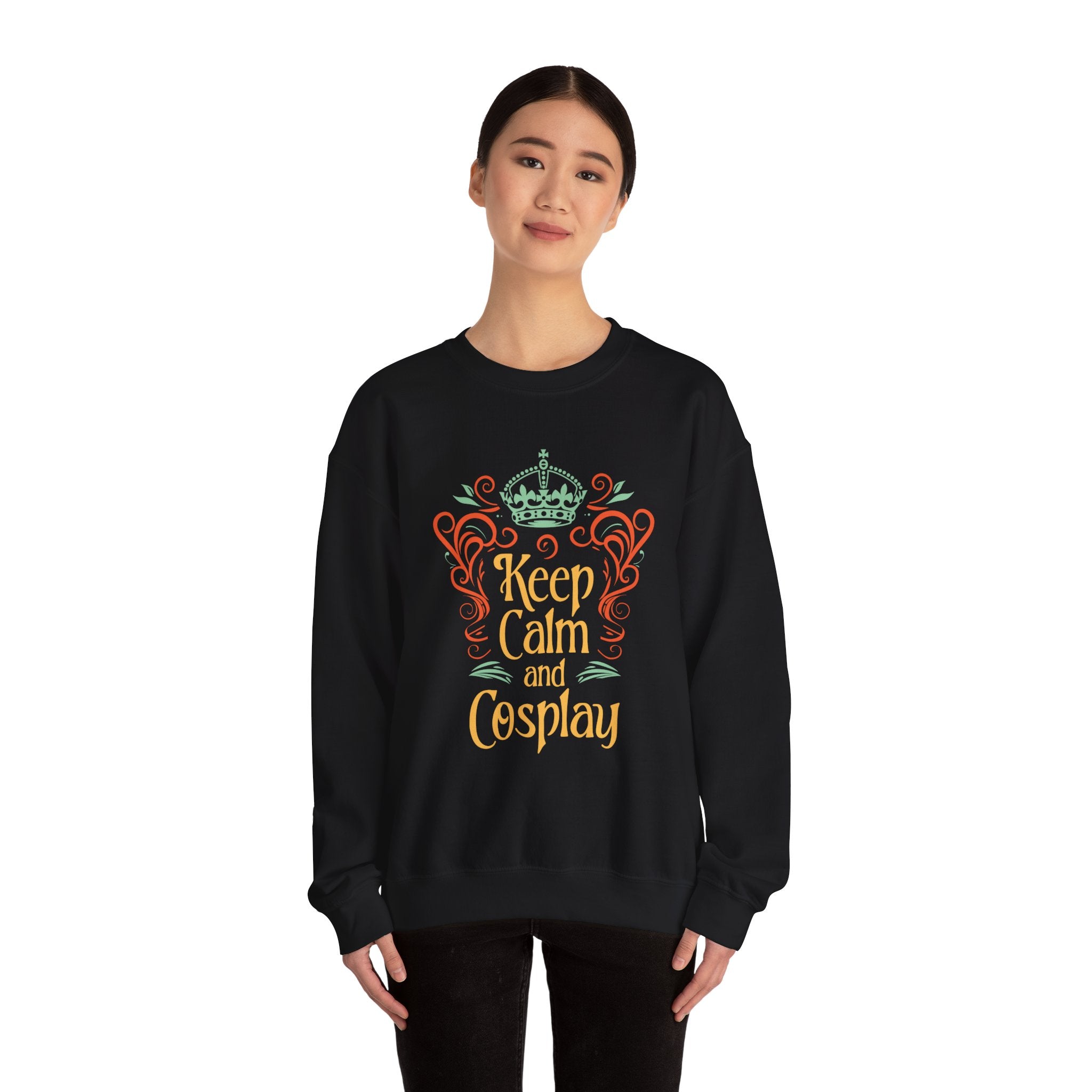 Unisex Keep Calm and Cosplay Sweatshirt   