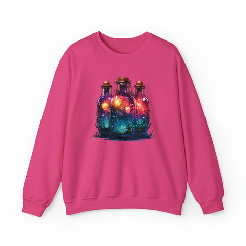 Unisex Dark Magic Bottles Sweatshirt S Heliconia 