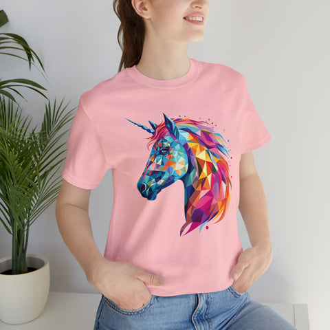 Unisex Crystallized Unicorn Mane T Shirt   