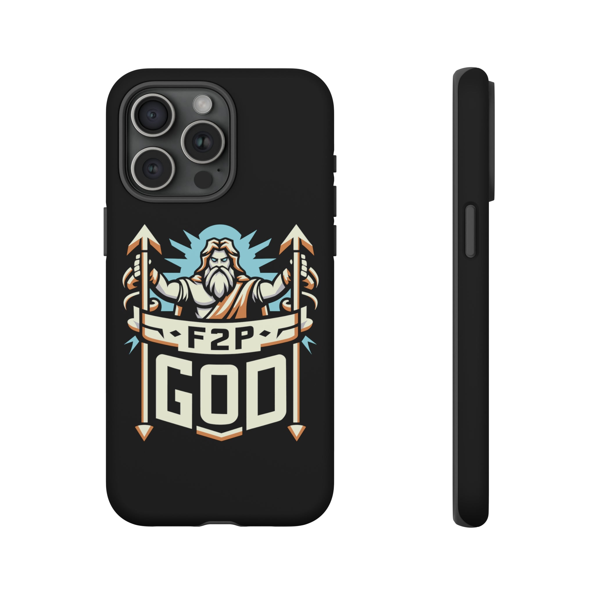 F2P God Phone Case iPhone 15 Pro Max Matte 