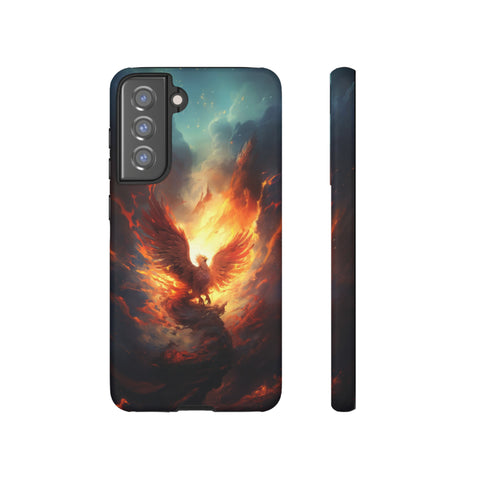 Phoenix in the Clouds Phone Case Samsung Galaxy S21 FE Matte 