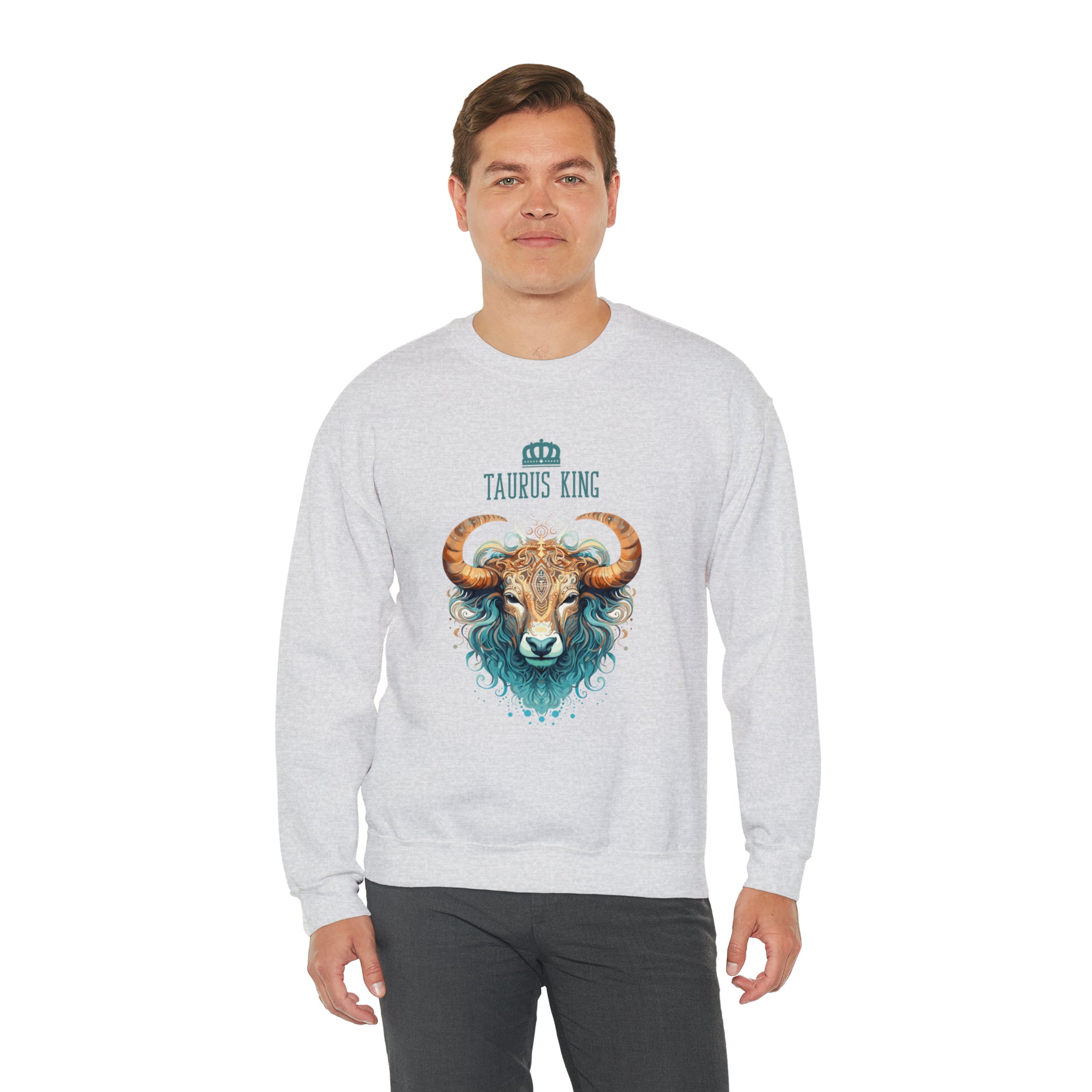 Mens Taurus King Sweatshirt   