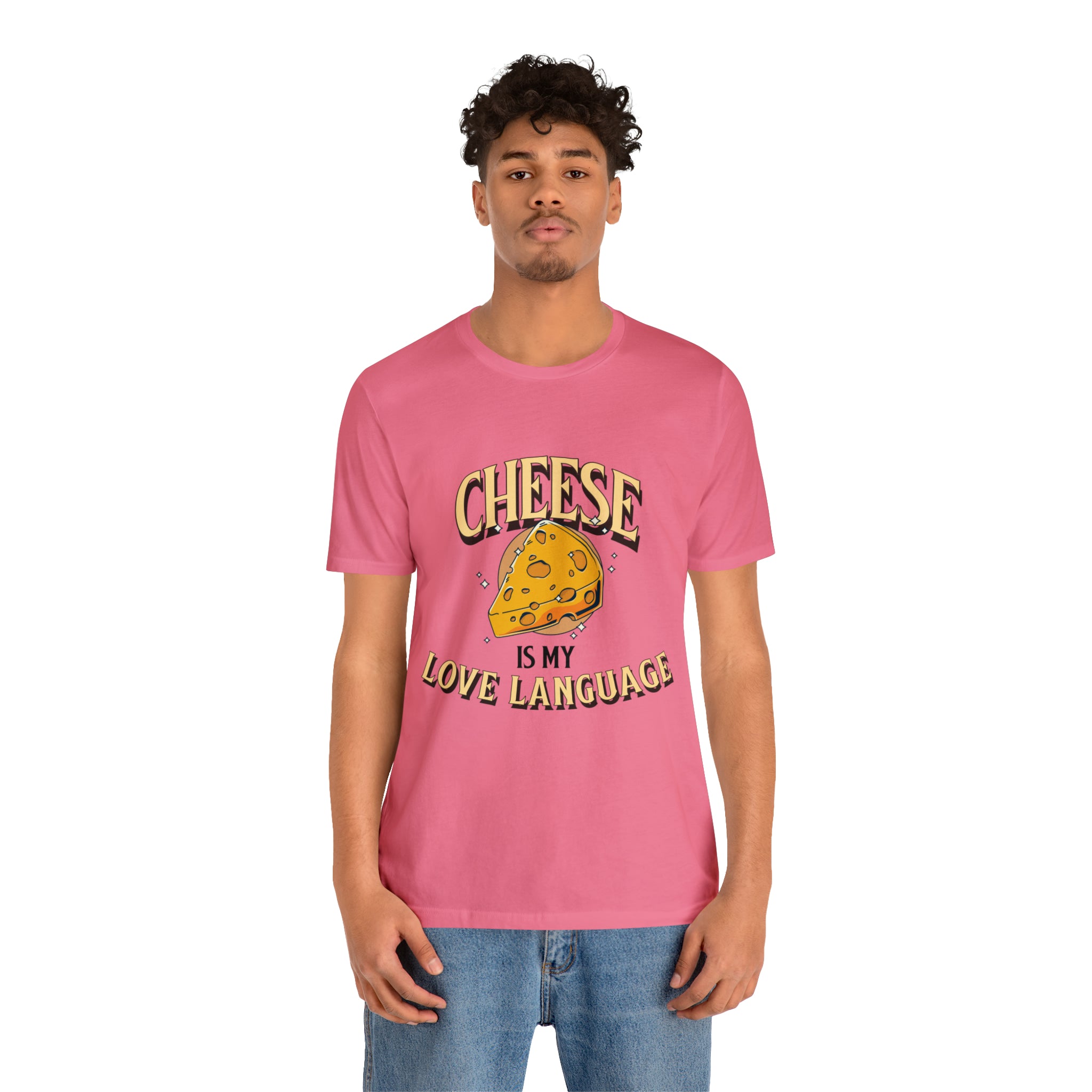 Unisex Cheese is My Love Language T Shirt   