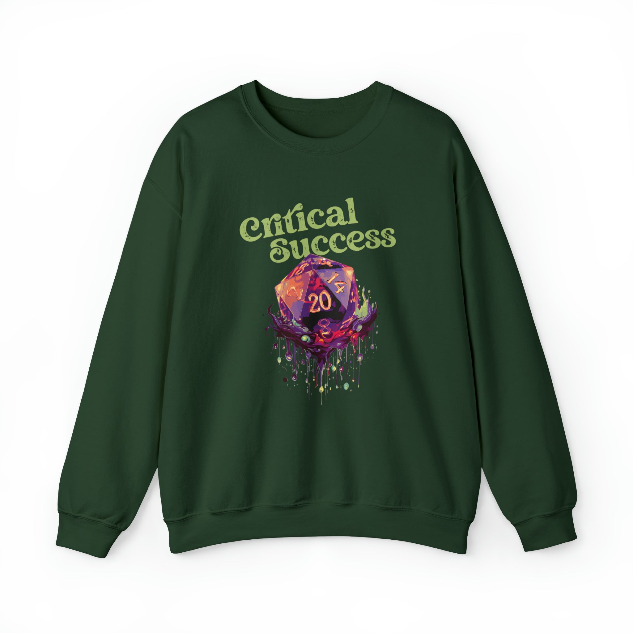 Unisex Critical Success Sweatshirt S Forest Green 