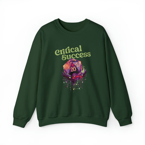 Unisex Critical Success Sweatshirt S Forest Green 