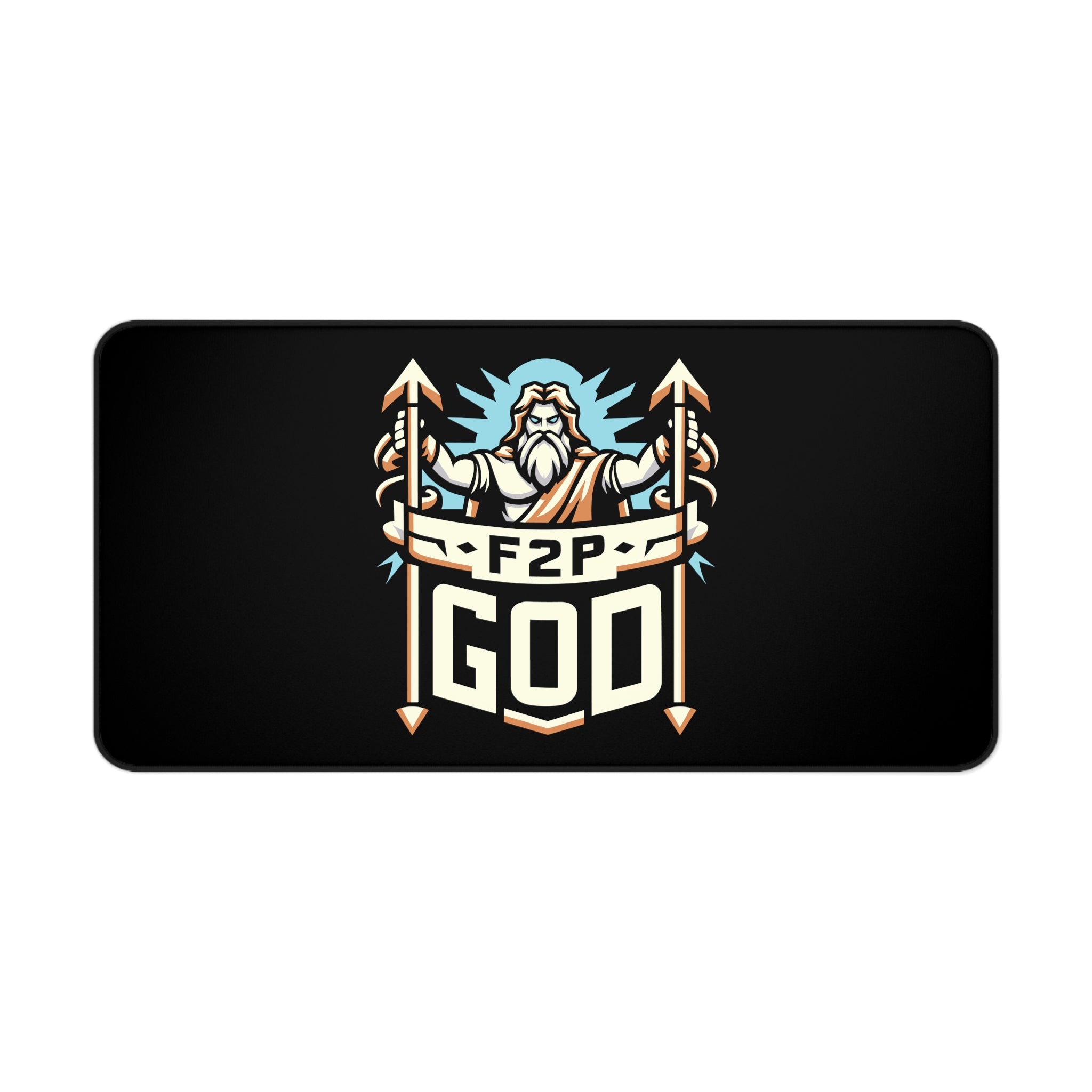 F2P God Desk Mat 15.5" × 31"  