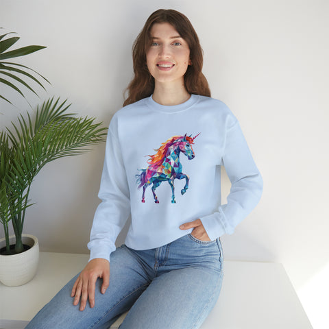 Unisex Crystallized Unicorn Sweatshirt   