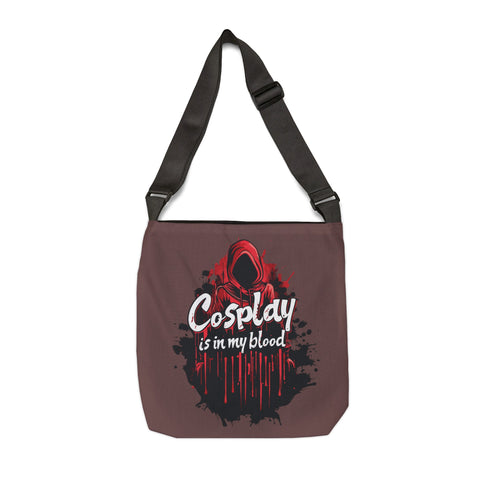 Cosplay is in My Blood Adjustable Tote Bag   