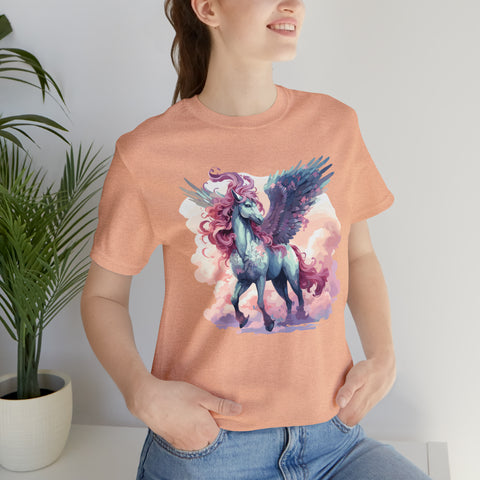 Unisex Pegasus Clouds T Shirt   