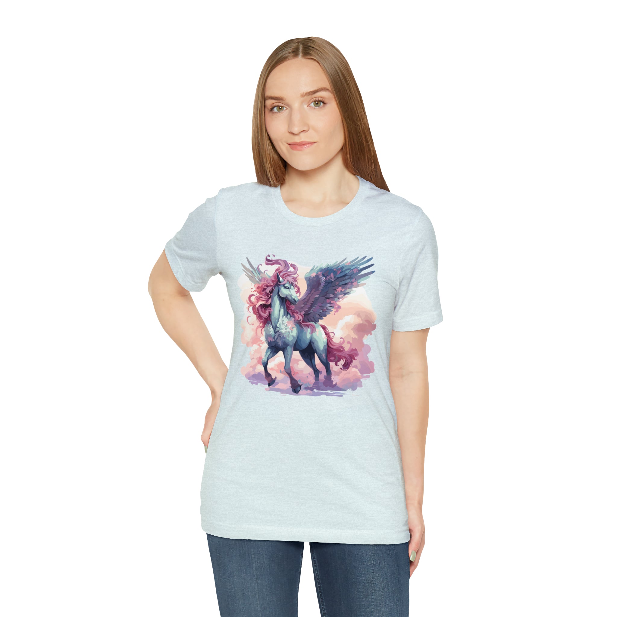 Unisex Pegasus Clouds T Shirt   