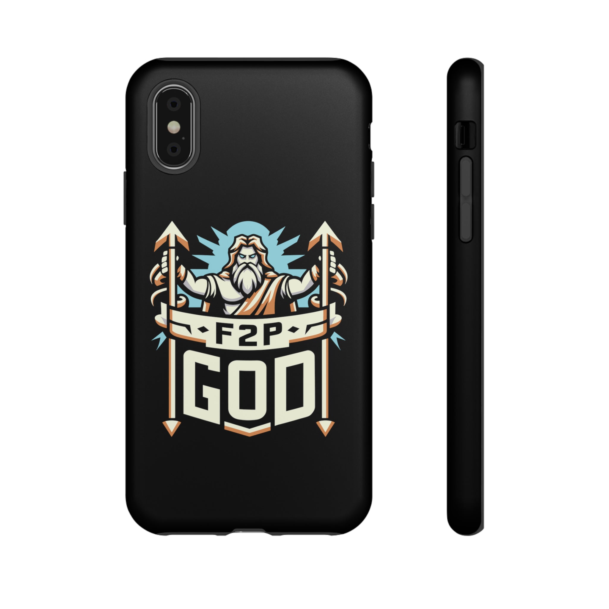 F2P God Phone Case iPhone X Matte 