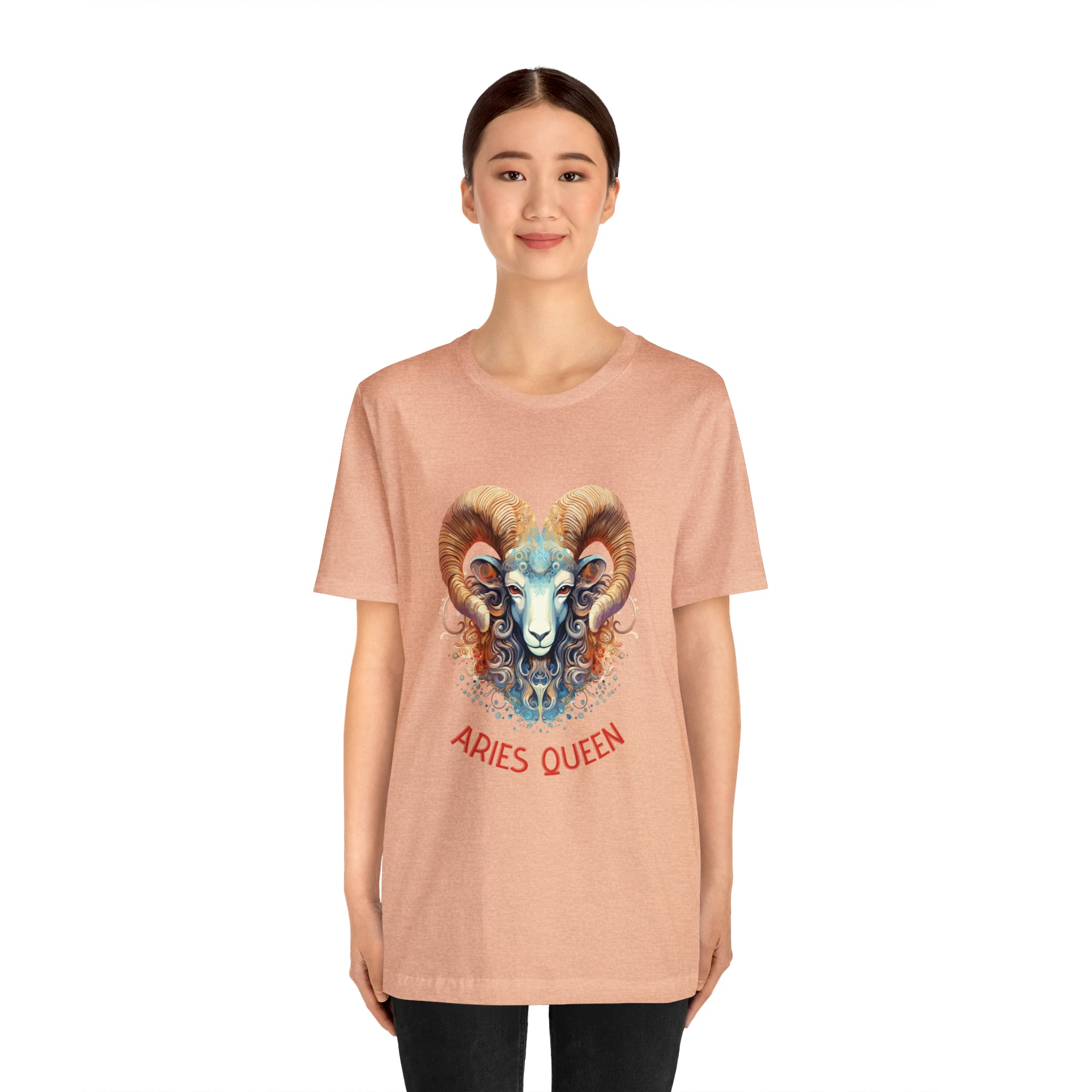 Womens Aries Queen T Shirt   