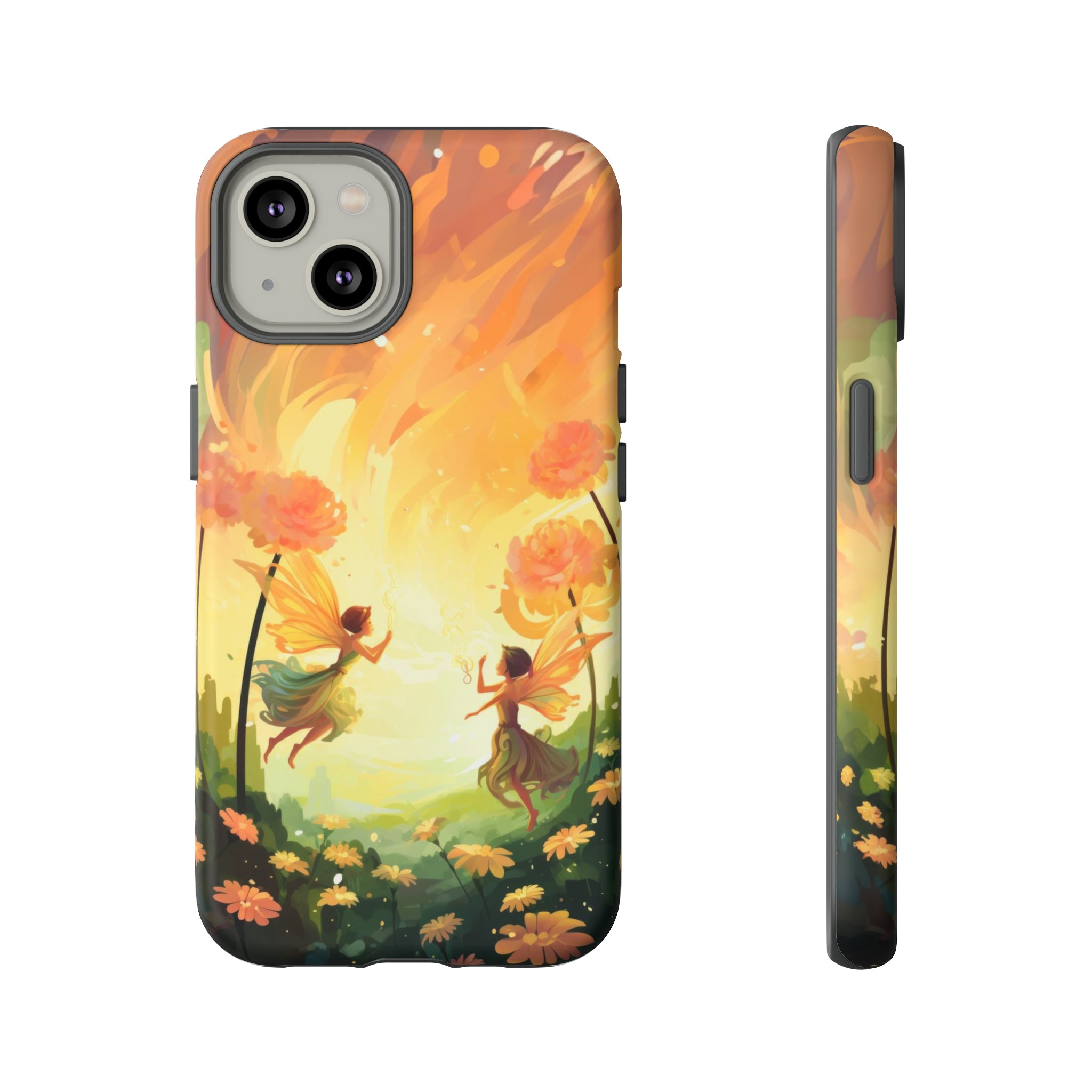 Fairy Flowers Phone Case iPhone 14 Matte 