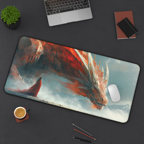 Dragon Woman Desk Mat   