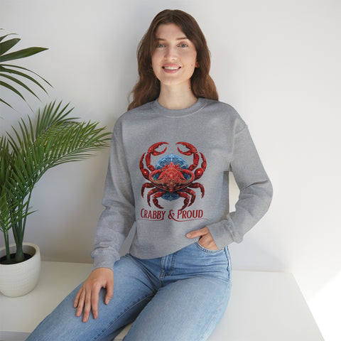 Unisex Cancer Crab Sweatshirt   