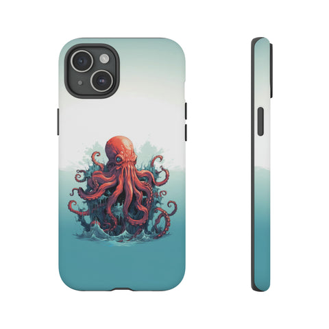 Kraken in the Ocean Phone Case iPhone 15 Plus Matte 