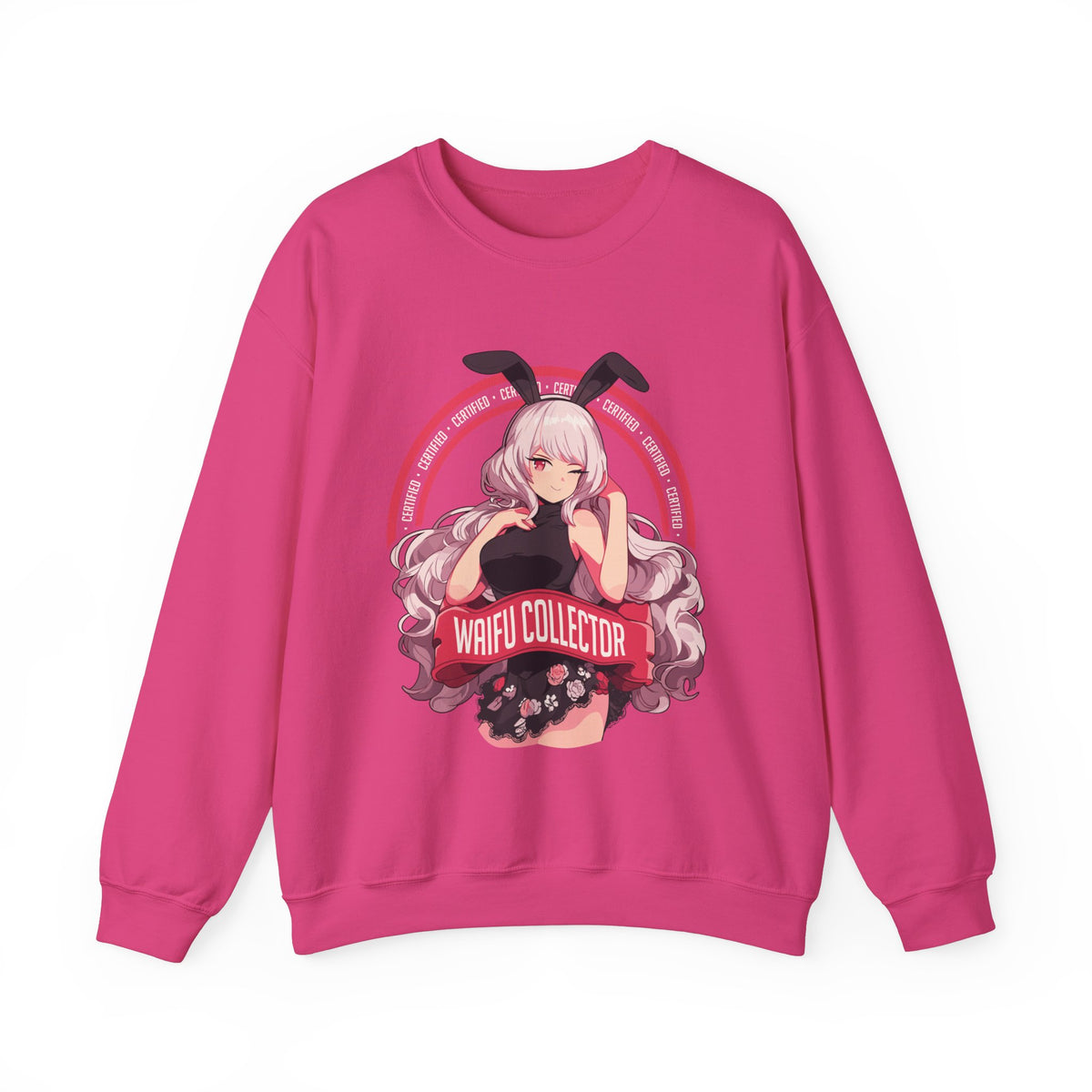 Unisex Certified Waifu Collector Sweatshirt S Heliconia 