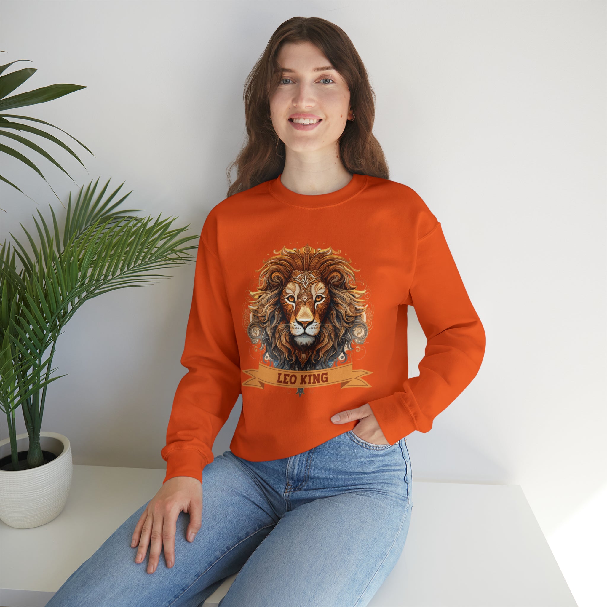 Mens Leo King Sweatshirt   