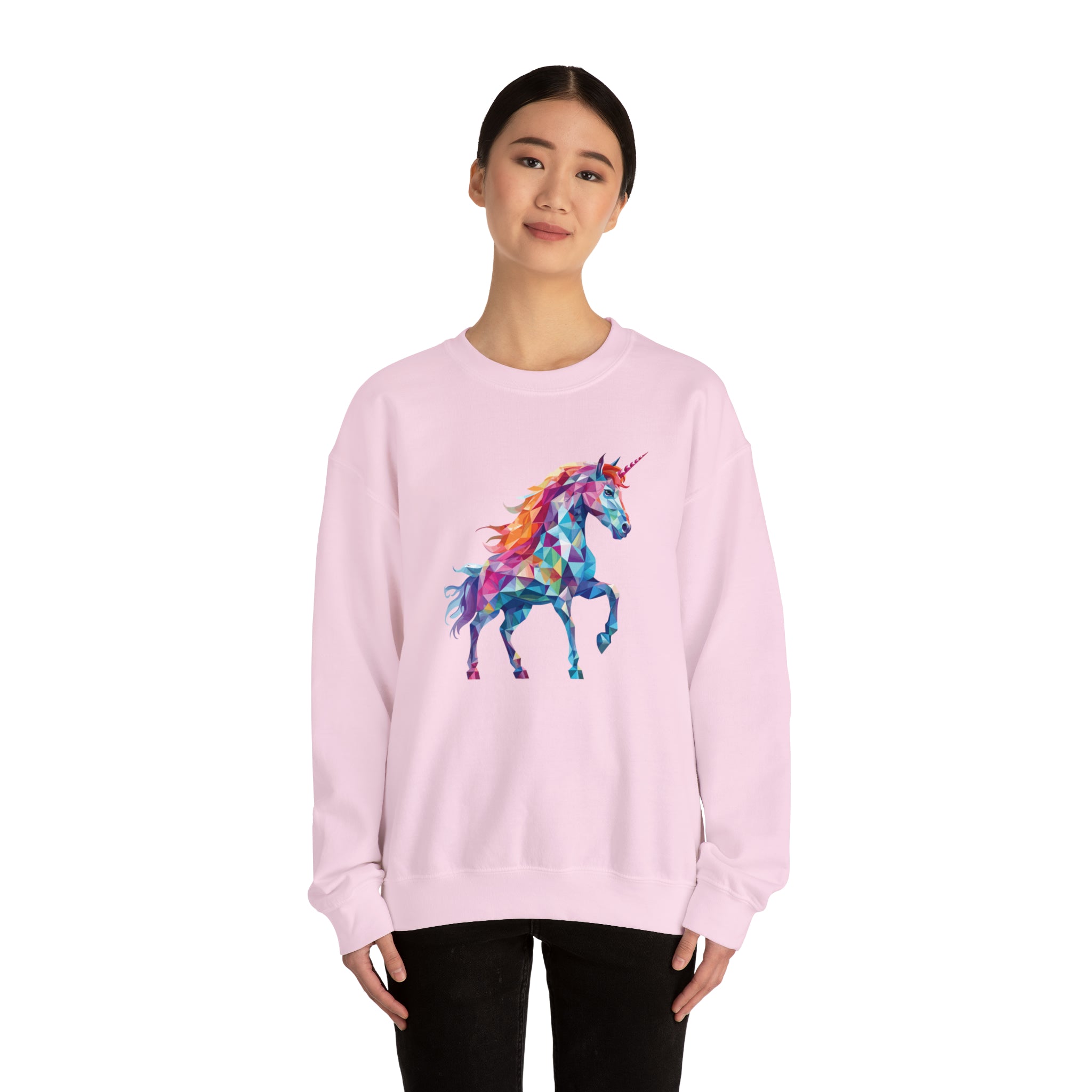 Unisex Crystallized Unicorn Sweatshirt   