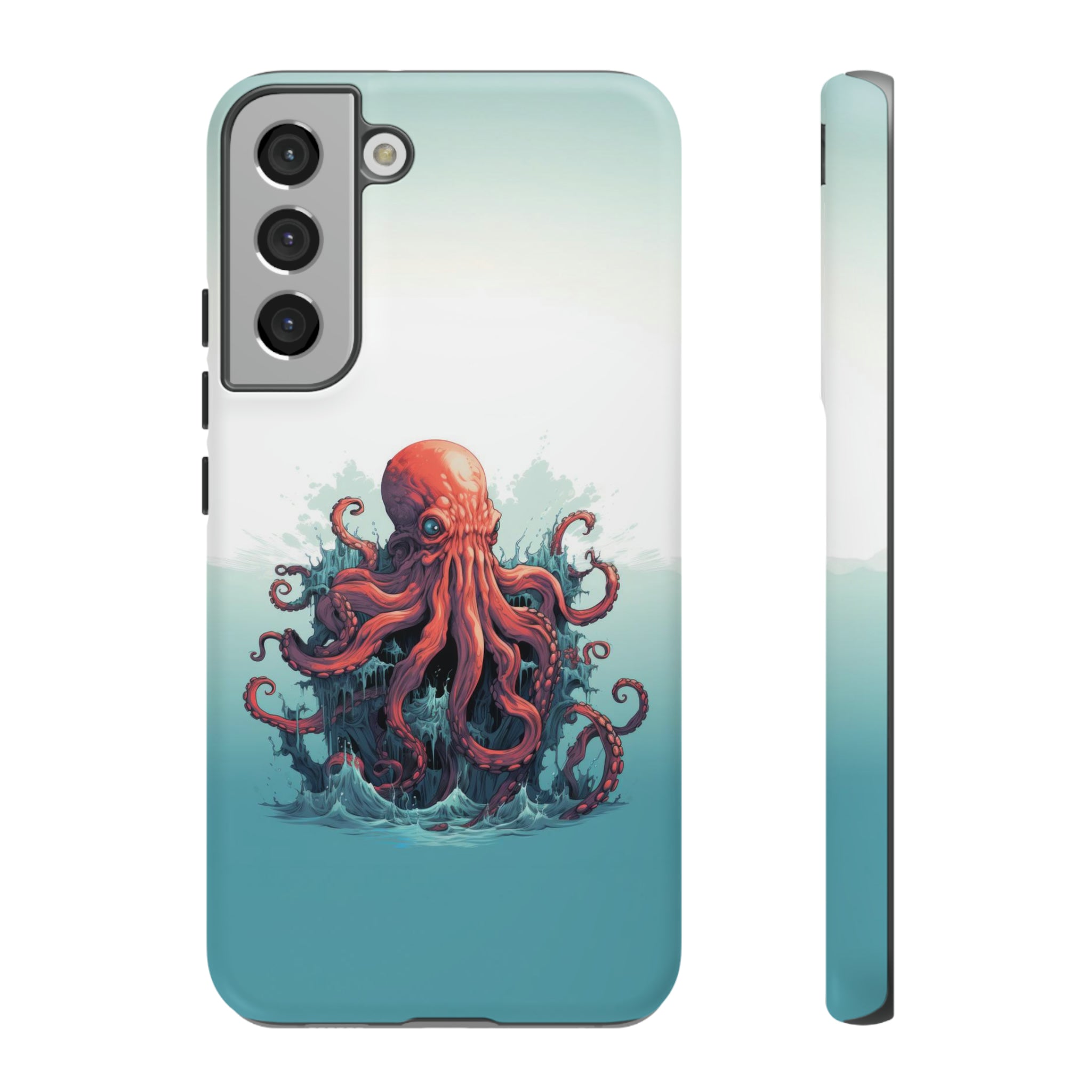 Kraken in the Ocean Phone Case Samsung Galaxy S22 Plus Matte 