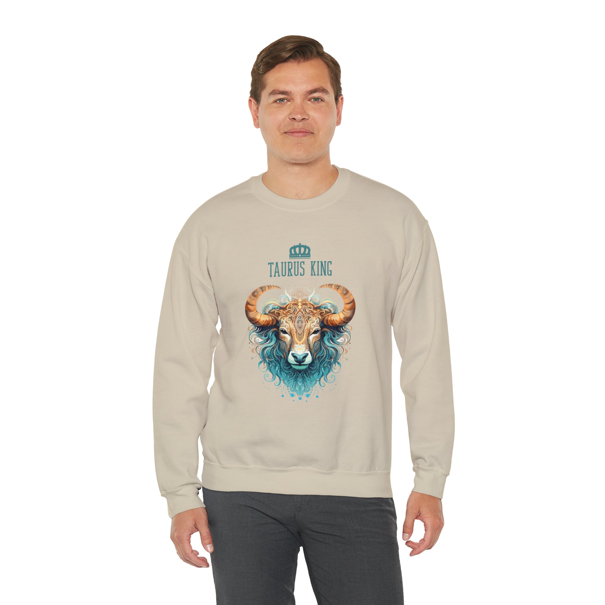 Mens Taurus King Sweatshirt   