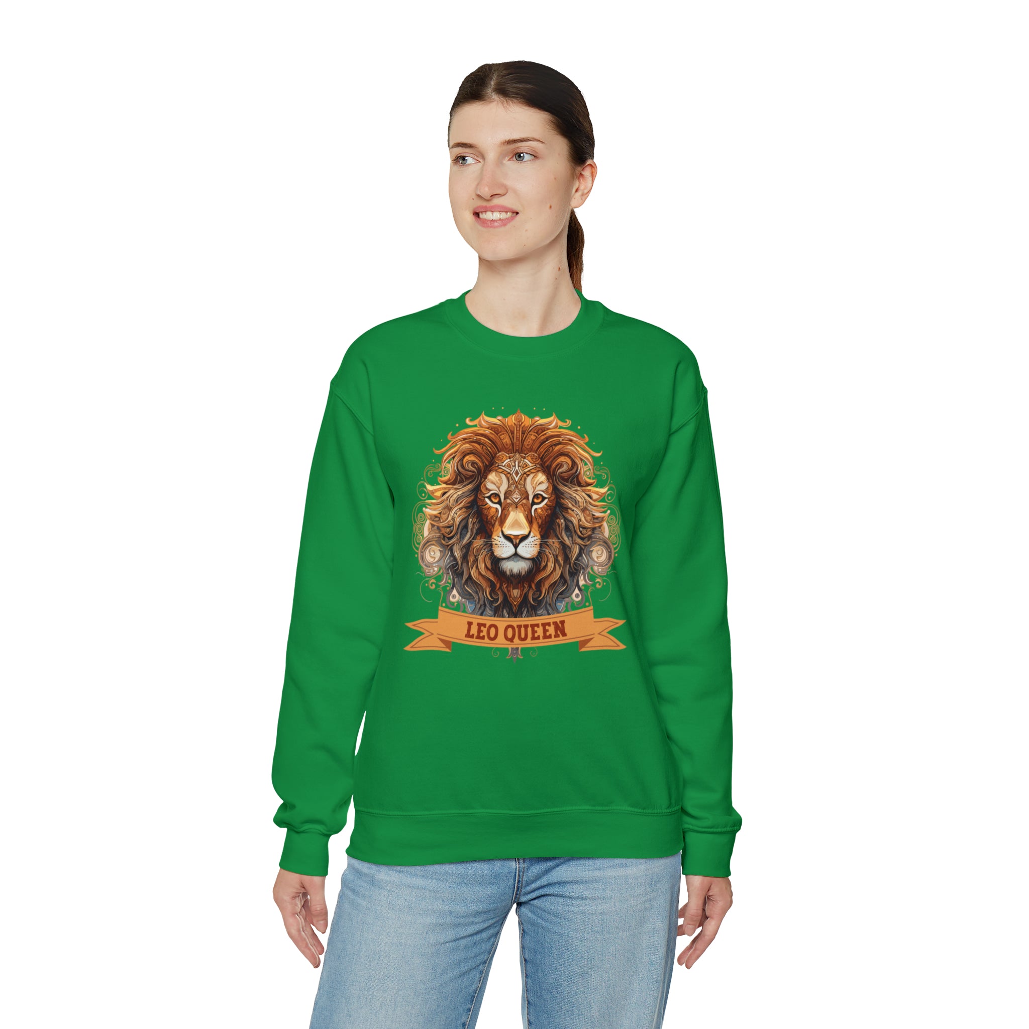 Womens Leo Queen Sweatshirt   