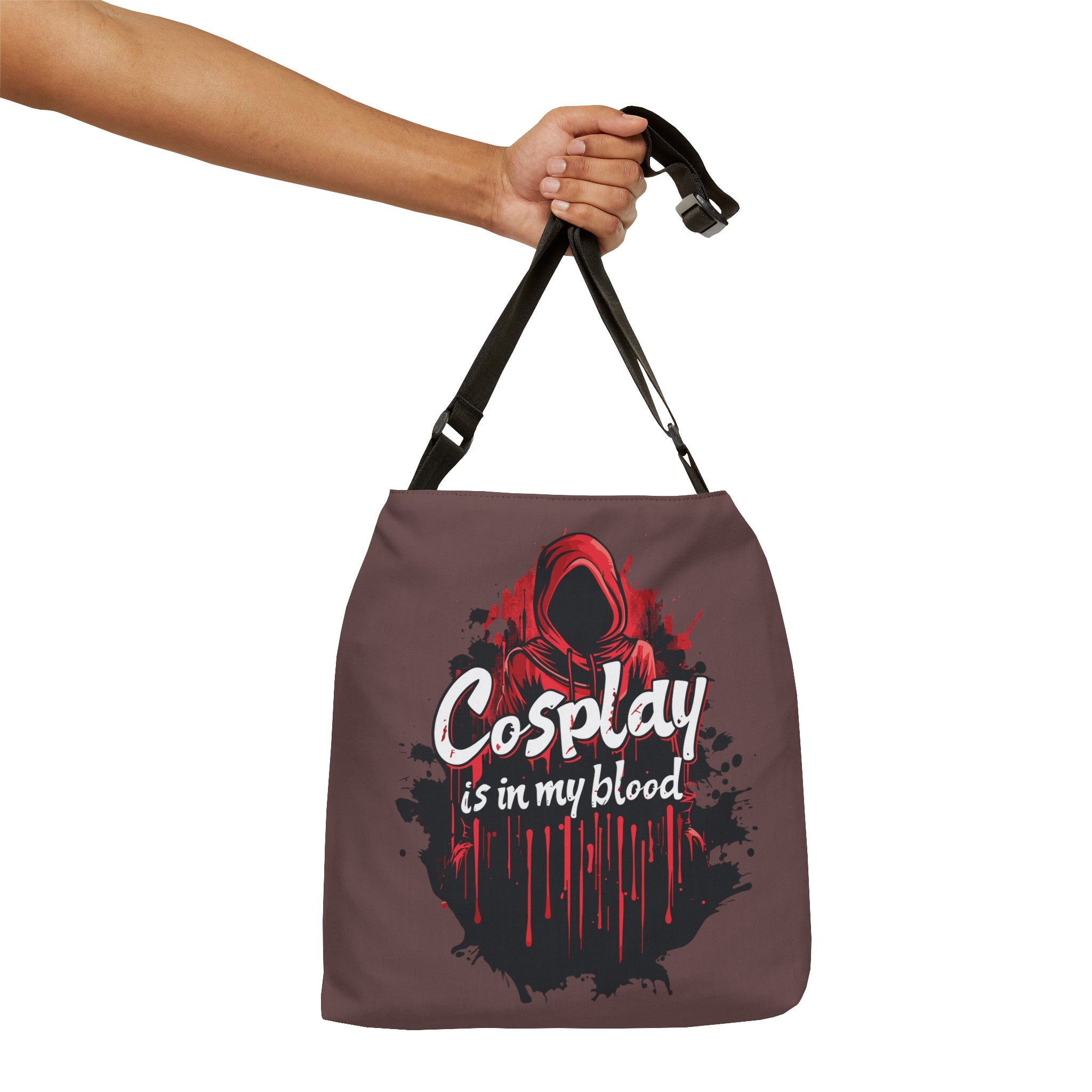 Cosplay is in My Blood Adjustable Tote Bag   