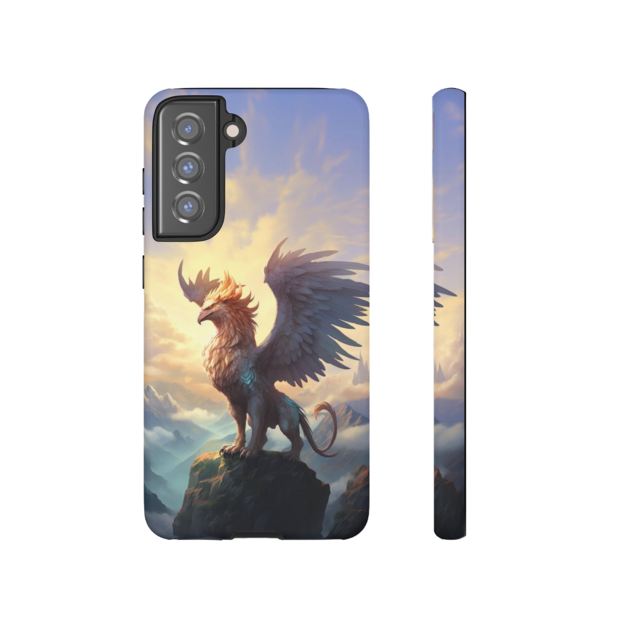 Mountaintop Griffin Phone Case Samsung Galaxy S21 FE Matte 